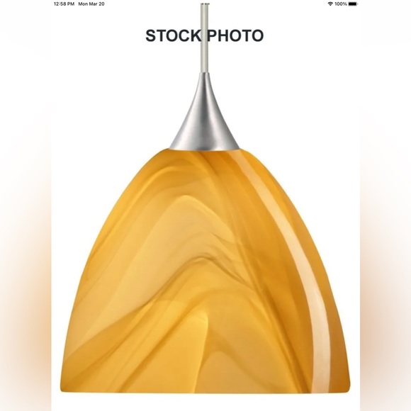 Besa Lighting XP-7570HN-BR Sasha LV Jack Only Mini Pendant Honey - Bronze - Picture 12 of 12